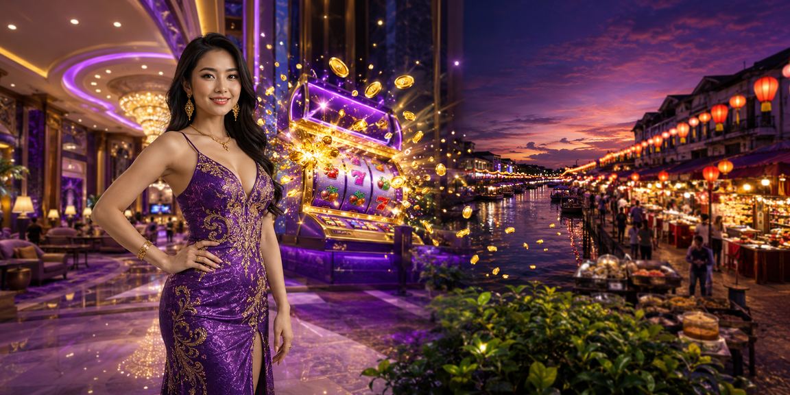 Permainan slot dalam talian dengan tema Melayu di Melaka